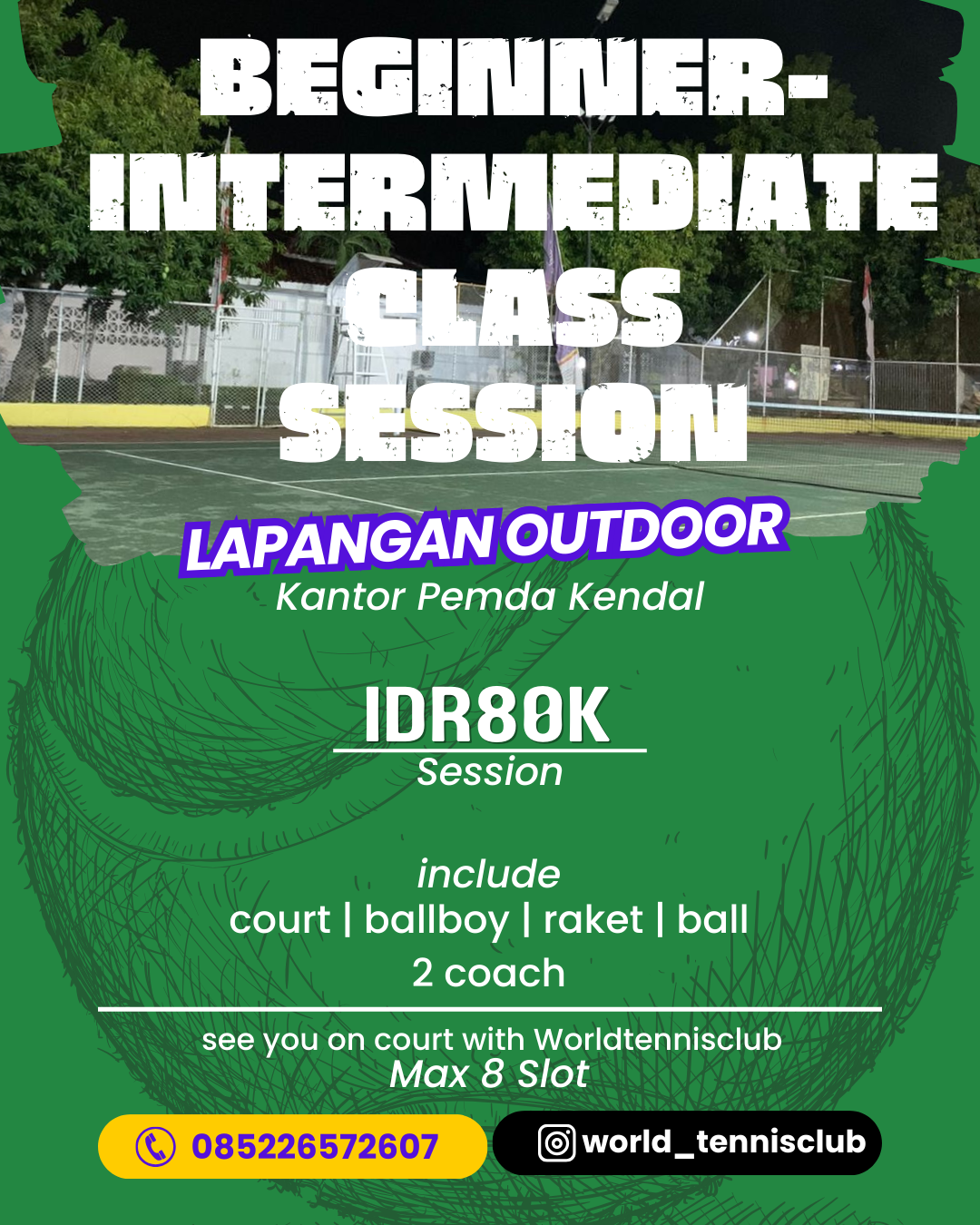 BEGINNER - INTERMEDIATE CLASS SESSION